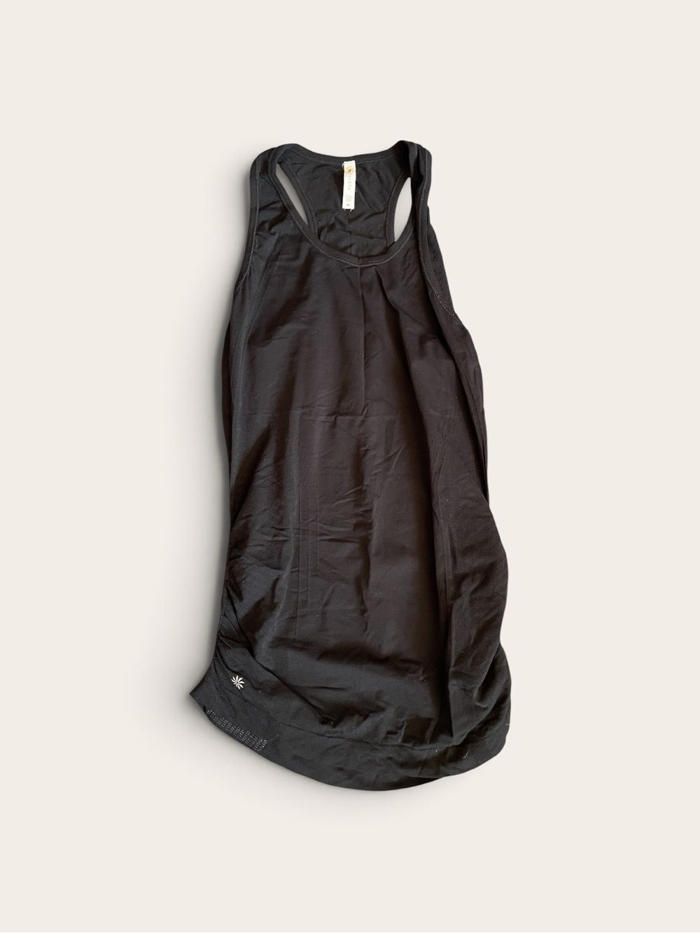 #20, Athleta Momentum Black Racerback Tank, size M